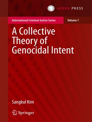 cover image of A Collective Theory of Genocidal Intent